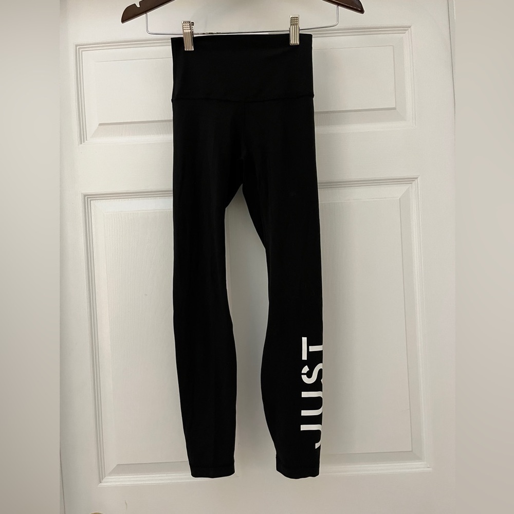 Lululemon athletic leggings “JUST “ size 2